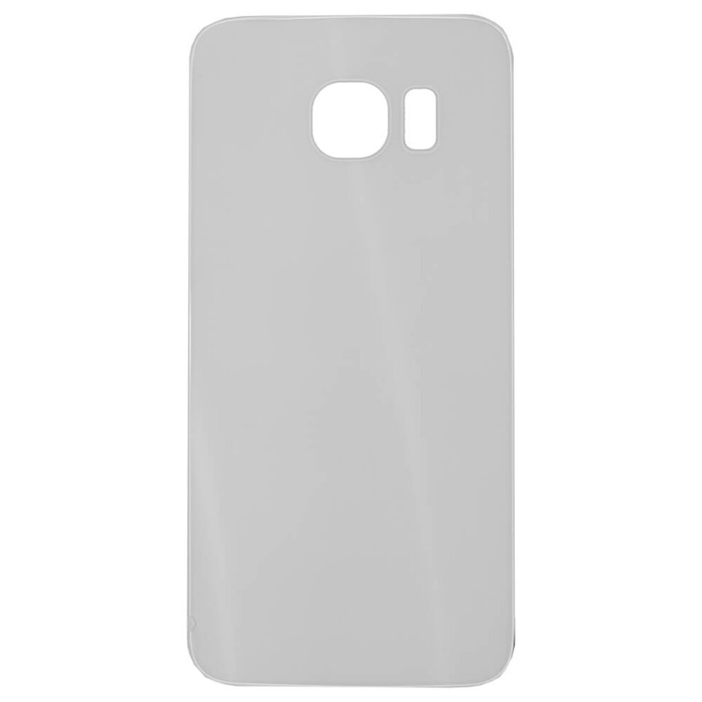 Rear Glass Back Cover for Samsung Galaxy S6 Edge G925F White